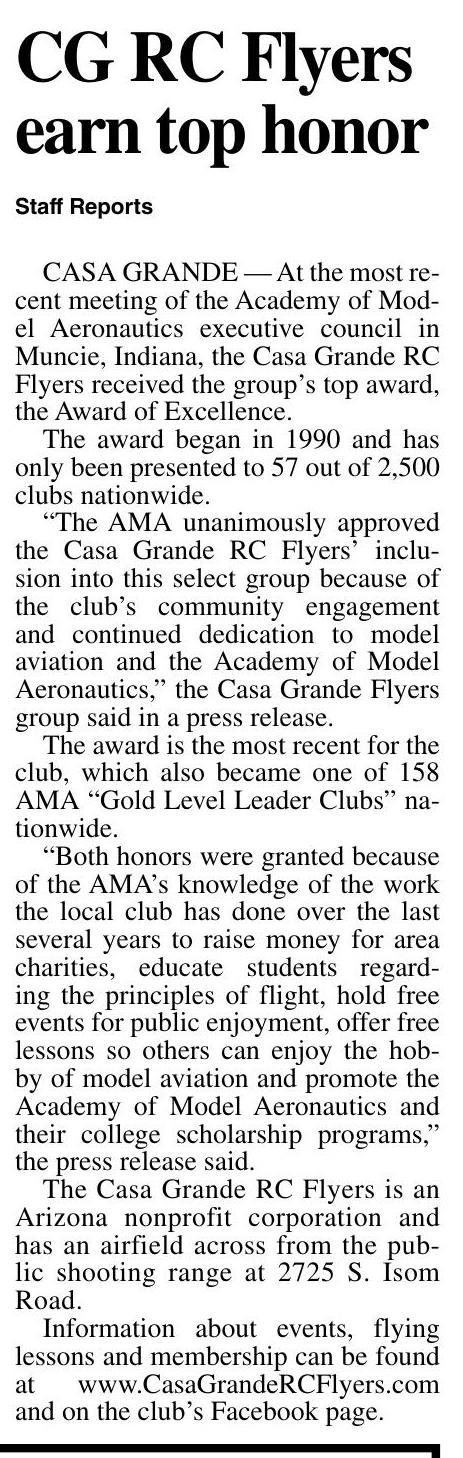 Casa Grande Dispatch May 26, 2019