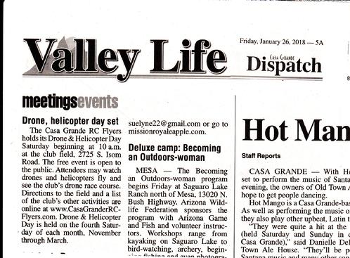 Casa Grande Dispatch 1-26-18