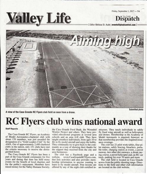 Casa Grande Dispatch 9-1-17