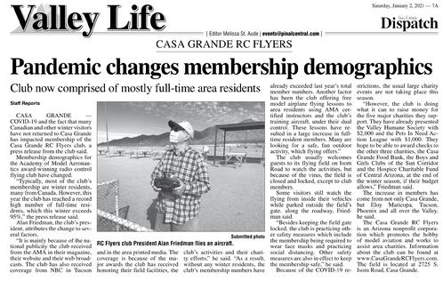 Casa Grande Dispatch, 1-2-21