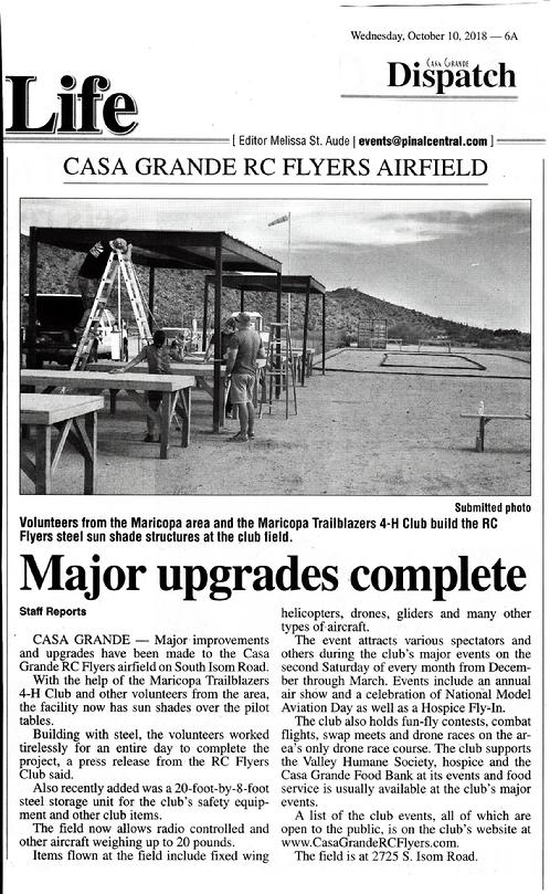Casa Grande Dispatch, October 10, 2018