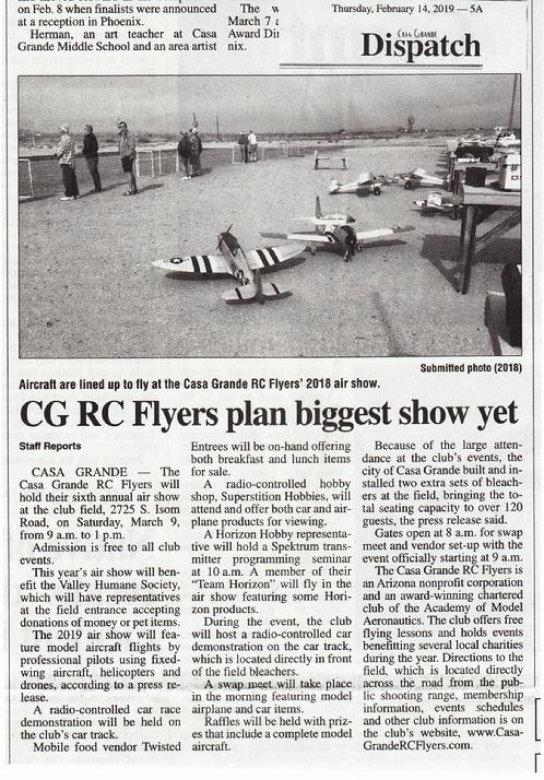 Casa Grande Dispatch, February 14, 2019