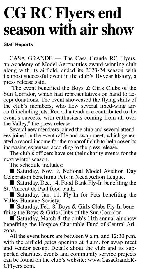 Casa Grande Dispatch 3-14-24