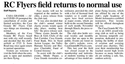 Casa Grande Dispatch, May 13, 2021