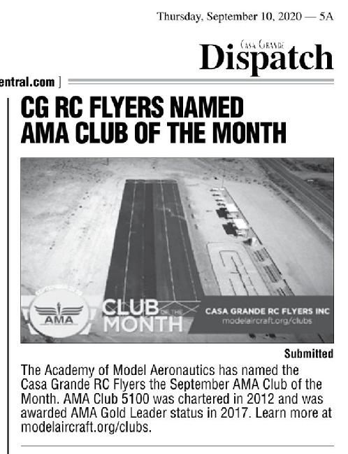 Casa Grande Dispatch, September 10, 2020