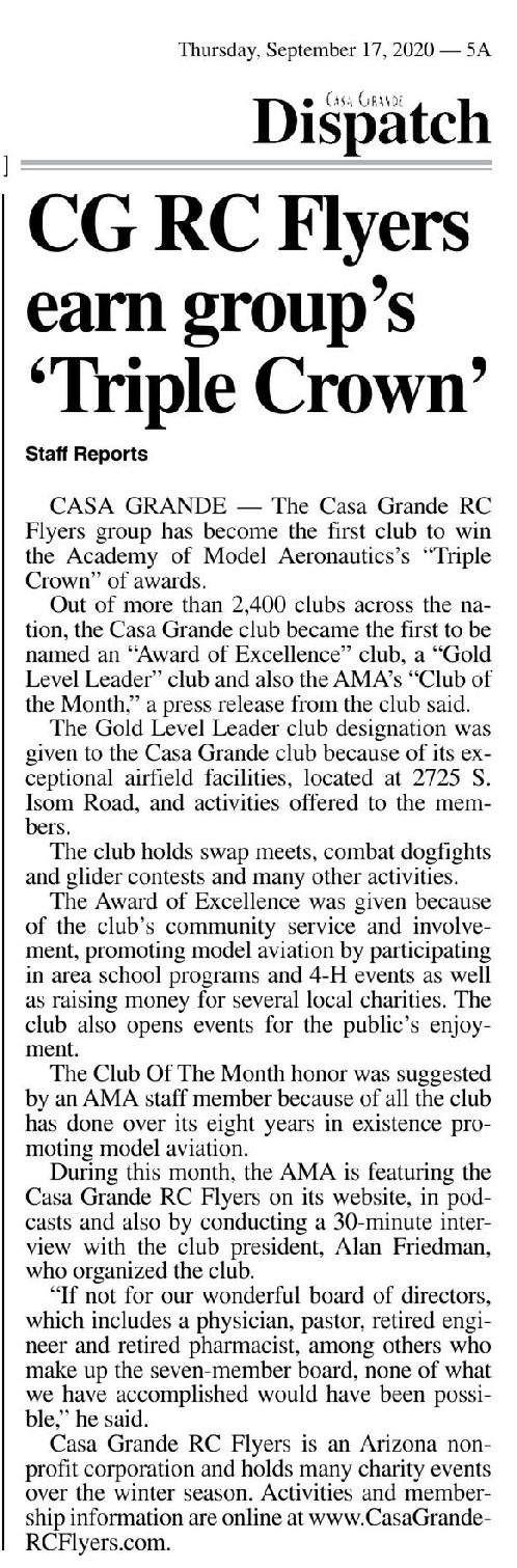 Casa Grande Dispatch, September 17, 2020
