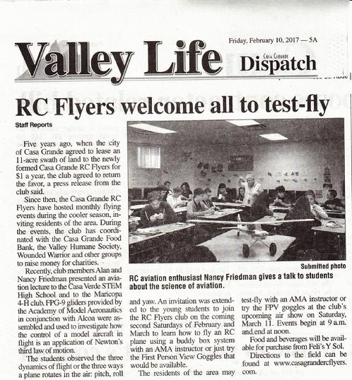 Teaching The Community About Flying