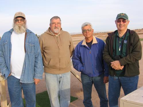 Founding Officers (L to R) Richard Beck, VP, Ron St Pierre, Secretary, Craig Rice, Treasurer & Alan Friedman, President