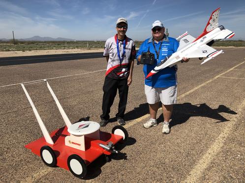 Rick Chitty (L) & Tony Quist (R) By What They Flew In The Air Show