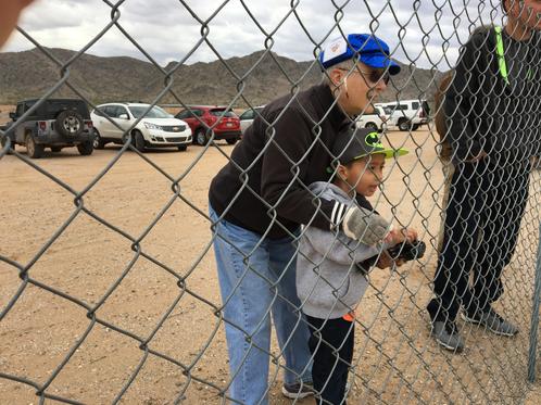 Area children come to watch and try radio control activities at our field.