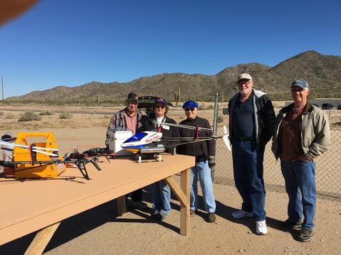 Pilots And Guests At Our First Drone & Helicopter Day Event