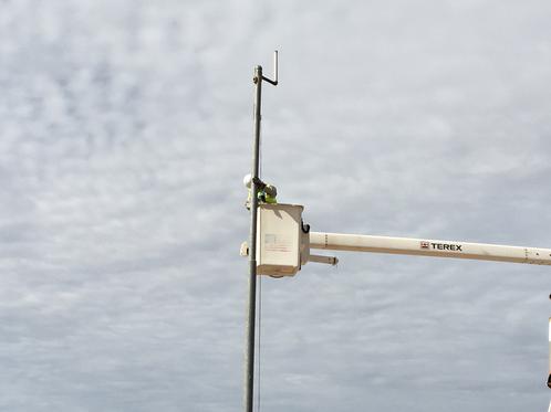 Getting Ready For Club's Weather Station