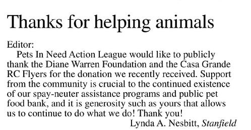 Casa Grande Dispatch Letter's To The Editor 1-24-23