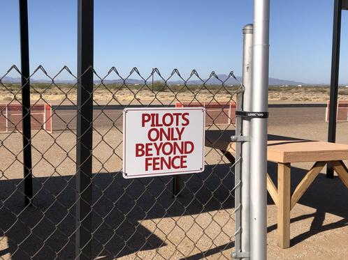 The Public Must Stay Behind The Safety Fencing For Their Protection