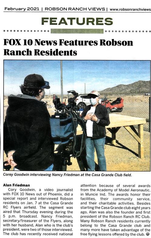 Robson Ranch Views, February 2021 Issue